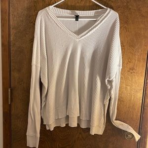 Wild fable off white sweater